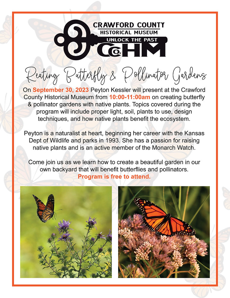 2023 Butterfly & Pollinator Garden Program