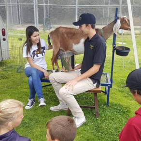 SLOFFA Interacts with Elementary Students at AG Day