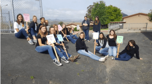 These twenty students volunteered to each lead a group of ten elementary school students.