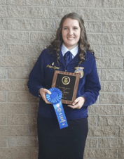 Amber Bjerre placed 1st in the Job Interview State Competition, and will compete at Nationals in Indianapolis this October!