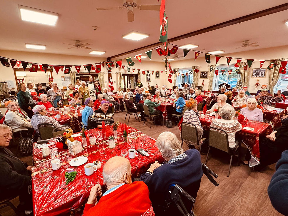 Christmas Meal curtesy of Radio Kiss FM