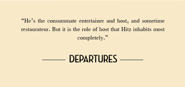 Departures - Alex Hitz