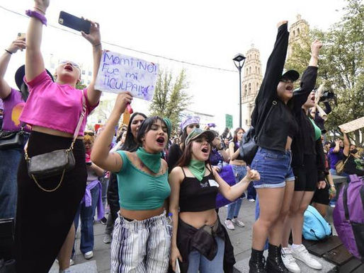 "¡Justicia para Marisela Escobedo! ¡Justicia para todas!"
