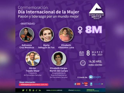 Canaco invita a las mujeres empresarias a la plática “Pasión y liderazgo para un mundo mejor”