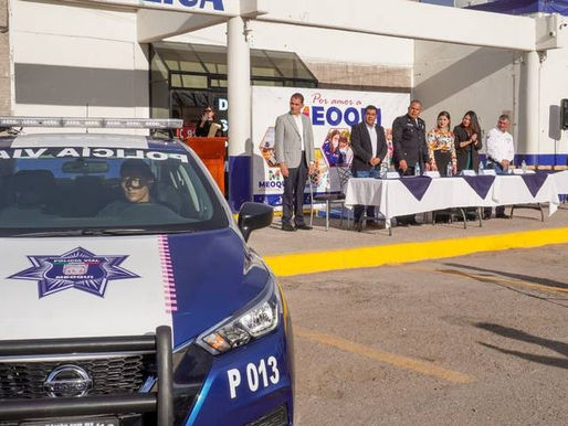 Realizan entrega de vehículos y radios a Policías Viales de Meoqui