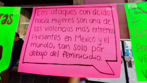 Diputados aprueban más de veinte años de condena por ataques de ácido a mujeres