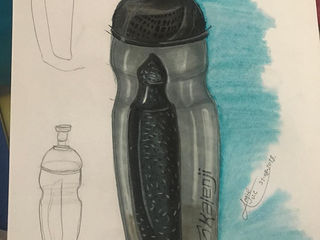 Illustration with markers