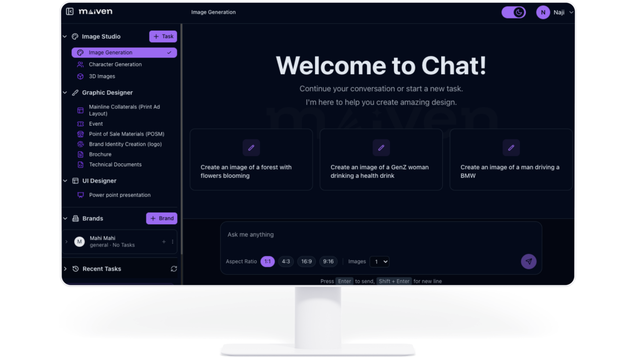 mAIven Dashboard