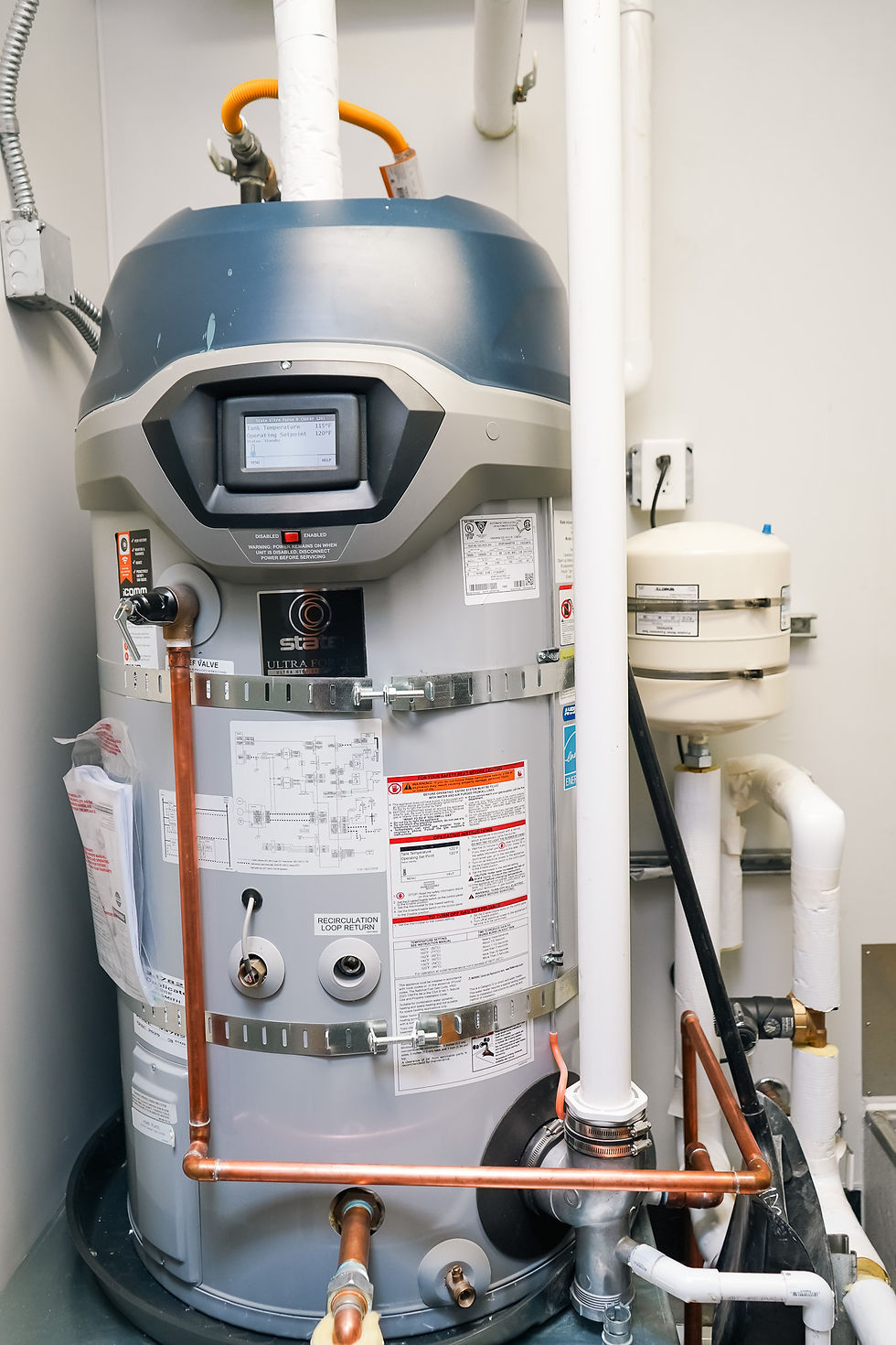 Powered Water heater