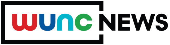 WUNC News Horizontal Logo - White Background