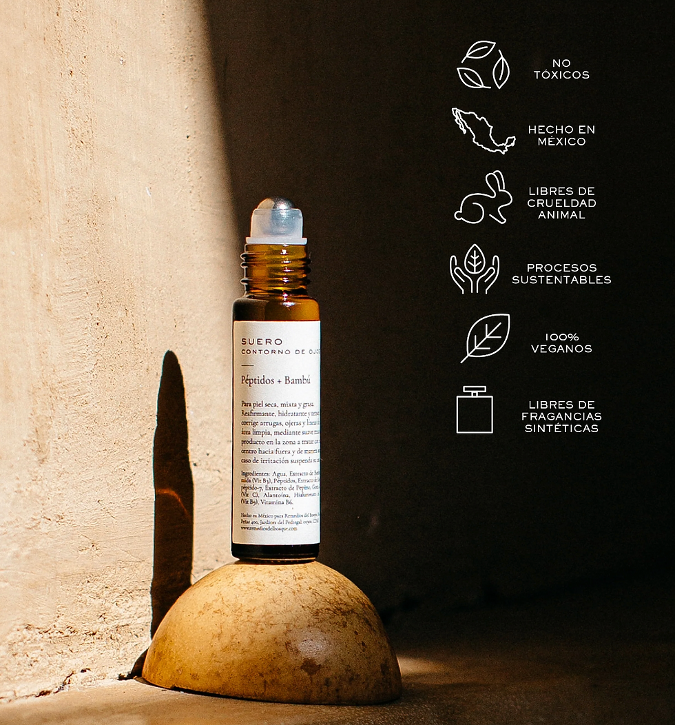 SUERO CONTORNO DE OJOS PEPTIDOS BAMBU REMEDIOS DEL BOSQUE