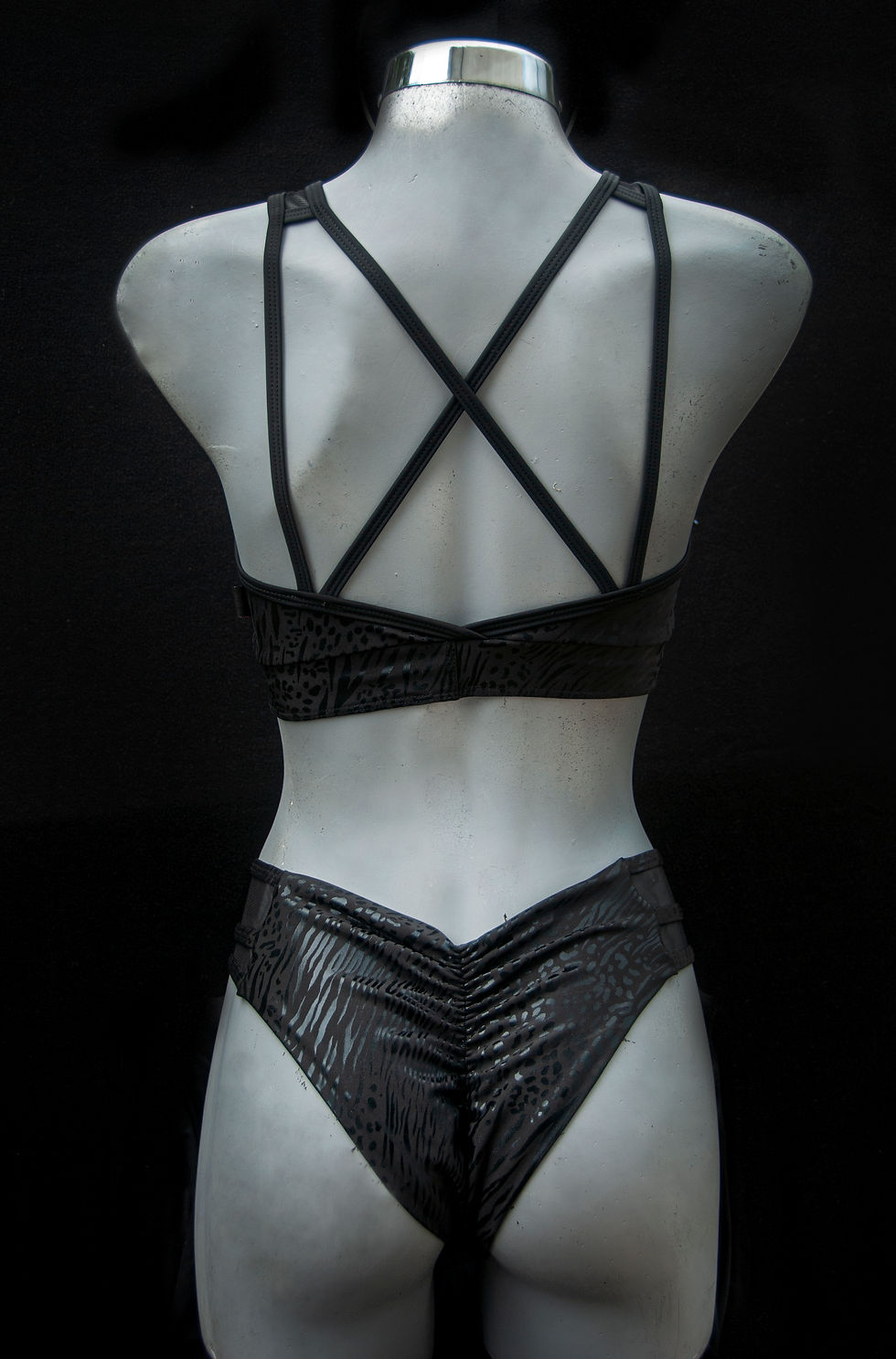 Miniatura: Exotic Mesh Mini Black Top