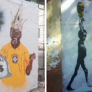 The Anti-World Cup Graffiti
