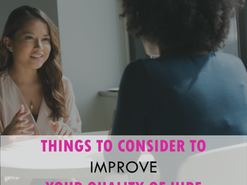 Things to consider to improve your quality of hire