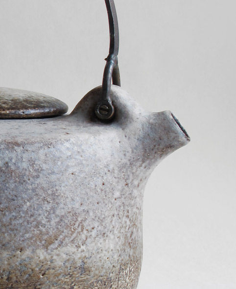 Théière / Email de cendre