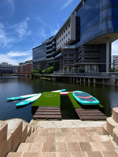 Paddle Adventure Experience at TygerValley Waterfront Canal, Cape Town. A Unique Urban Escape on Water