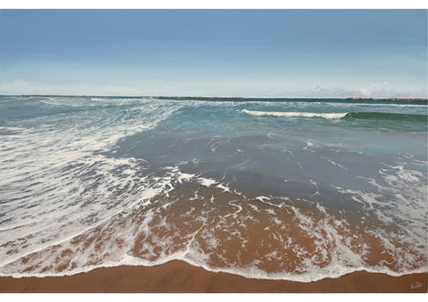 Netanya Beach. April