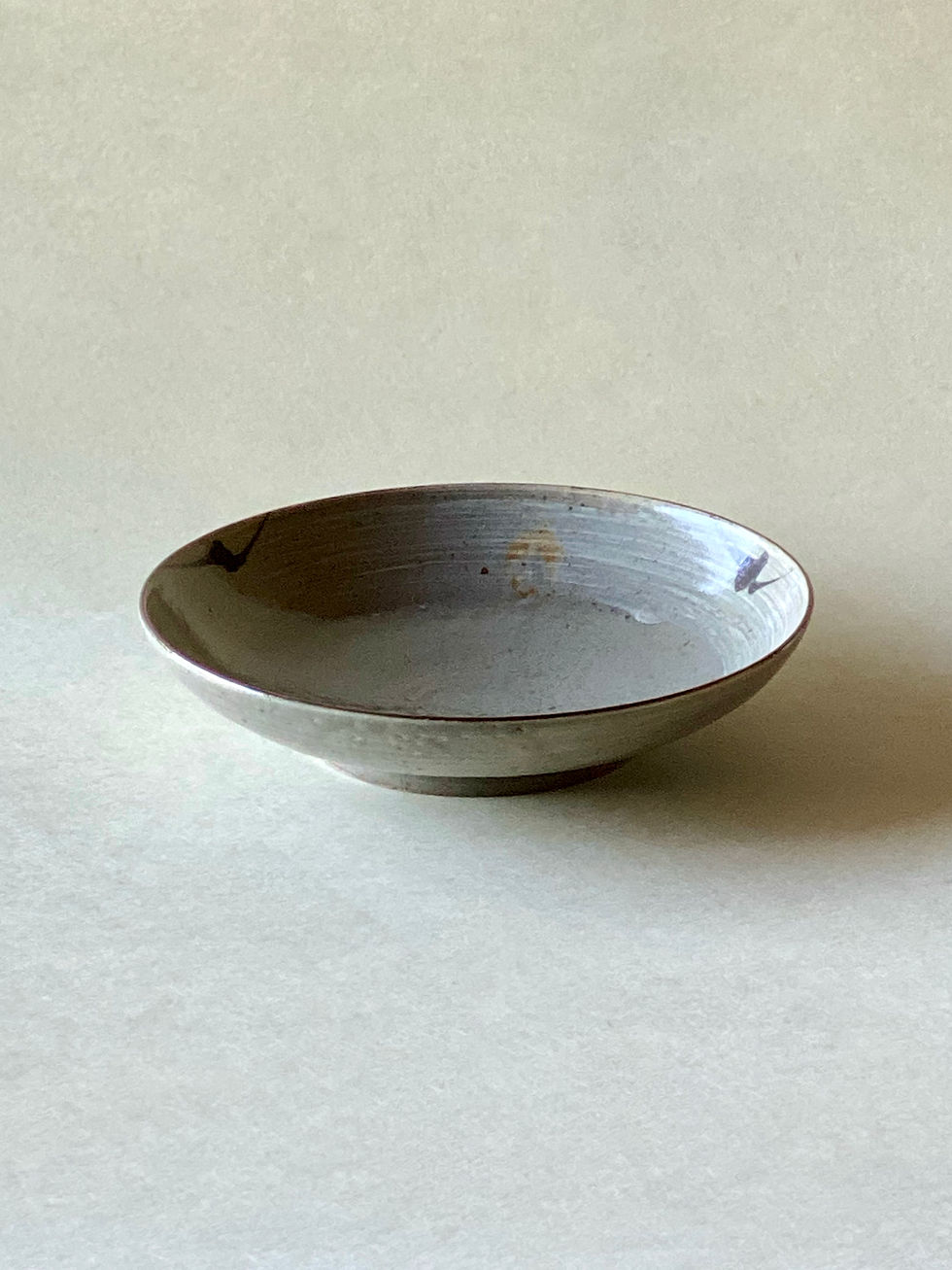 刷毛目七寸皿