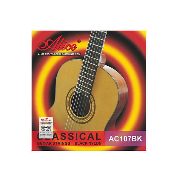 Juego de Cuerdas ALICE AC107BK-H Clásica Negras