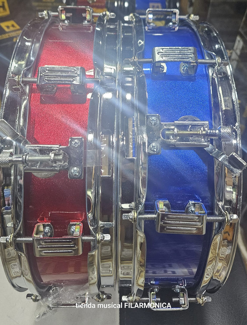 Miniatura: Tarola Piccolo de 8 Templadores (Rojo, Guinda, Azul, Acero) - COD: 2110
