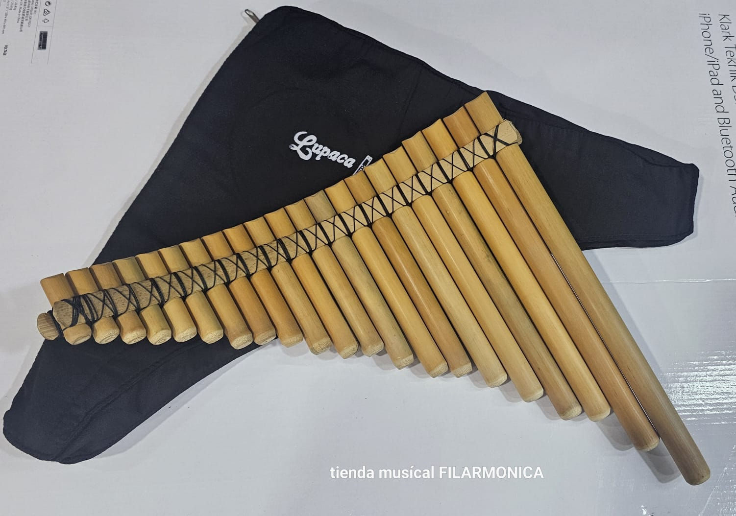 Flauta Pan Profesional de Bambú - COD: FPL