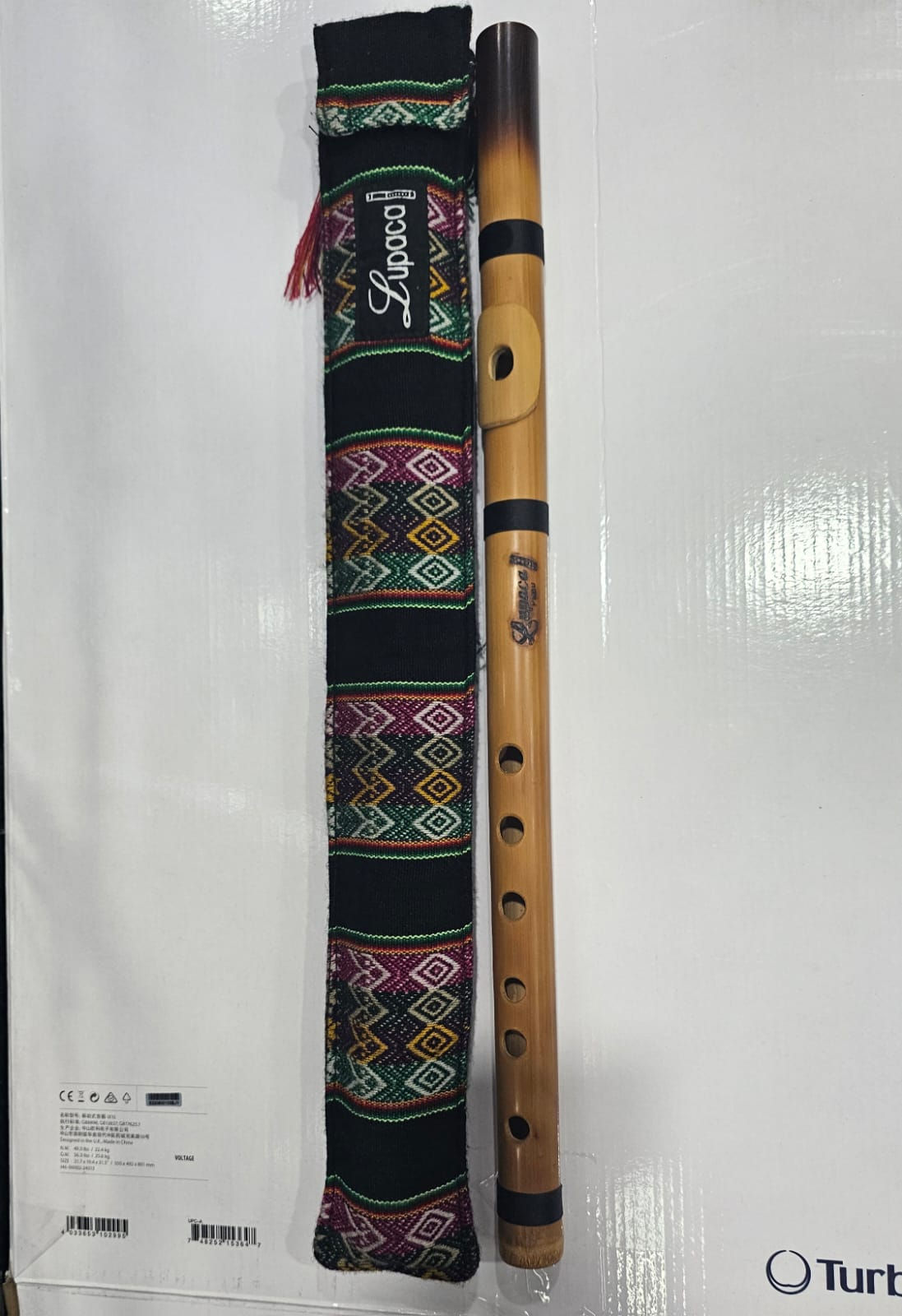 Flauta Traversa de Bambú Lupaca - COD: FTL