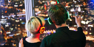 Londra: Silent Disco dallo Shard ….si deve proprio fare!