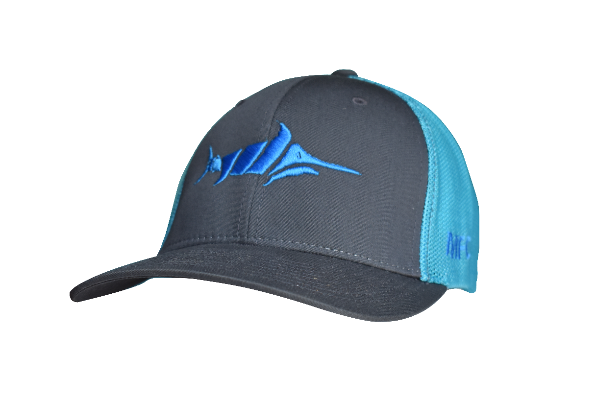 Billfish - Grey/Neon Blue