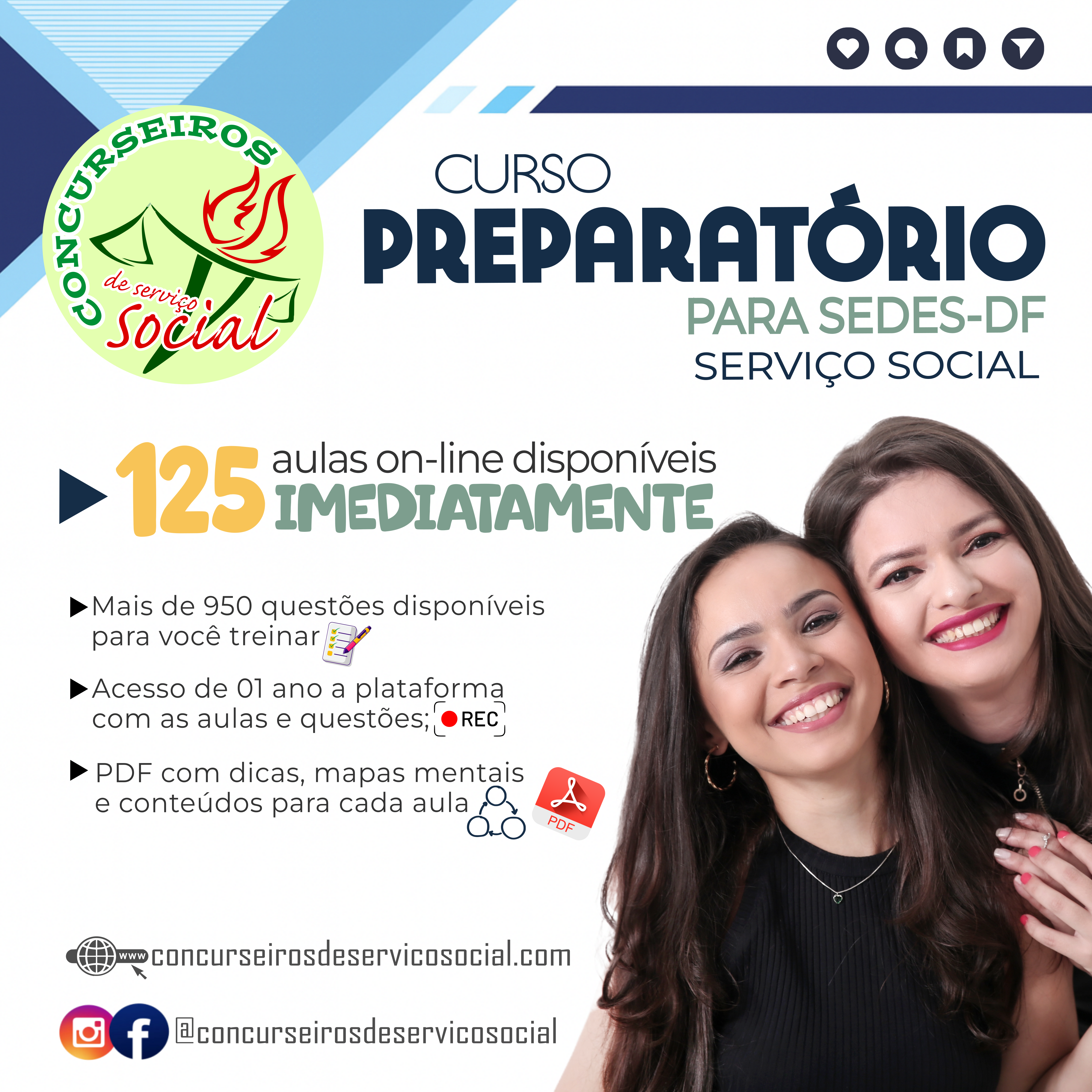 CURSO PREPARATÓRIO DE SERVIÇO SOCIAL -SEDES-DF