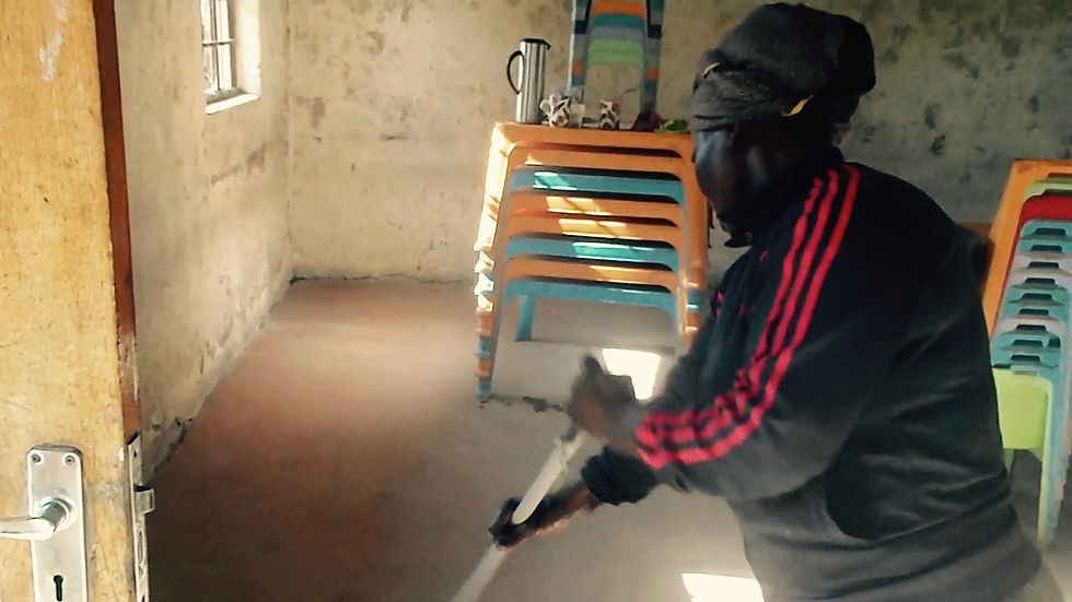 cleaning before painting