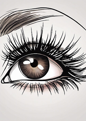 beauty eyelash extension illustration chic .jpg