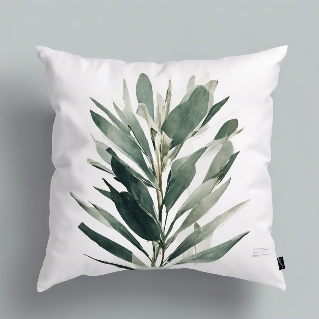Botanical Throw Pillow
