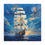Thumbnail: Majestic Sunrise: Tall Ship Canvas Art - Nautical Theme Matte Canvas, Stretched