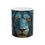 Thumbnail: Majestic Lion's Face Coffee Mug with Gold Ornate Design - Elegant Ceramic Mug