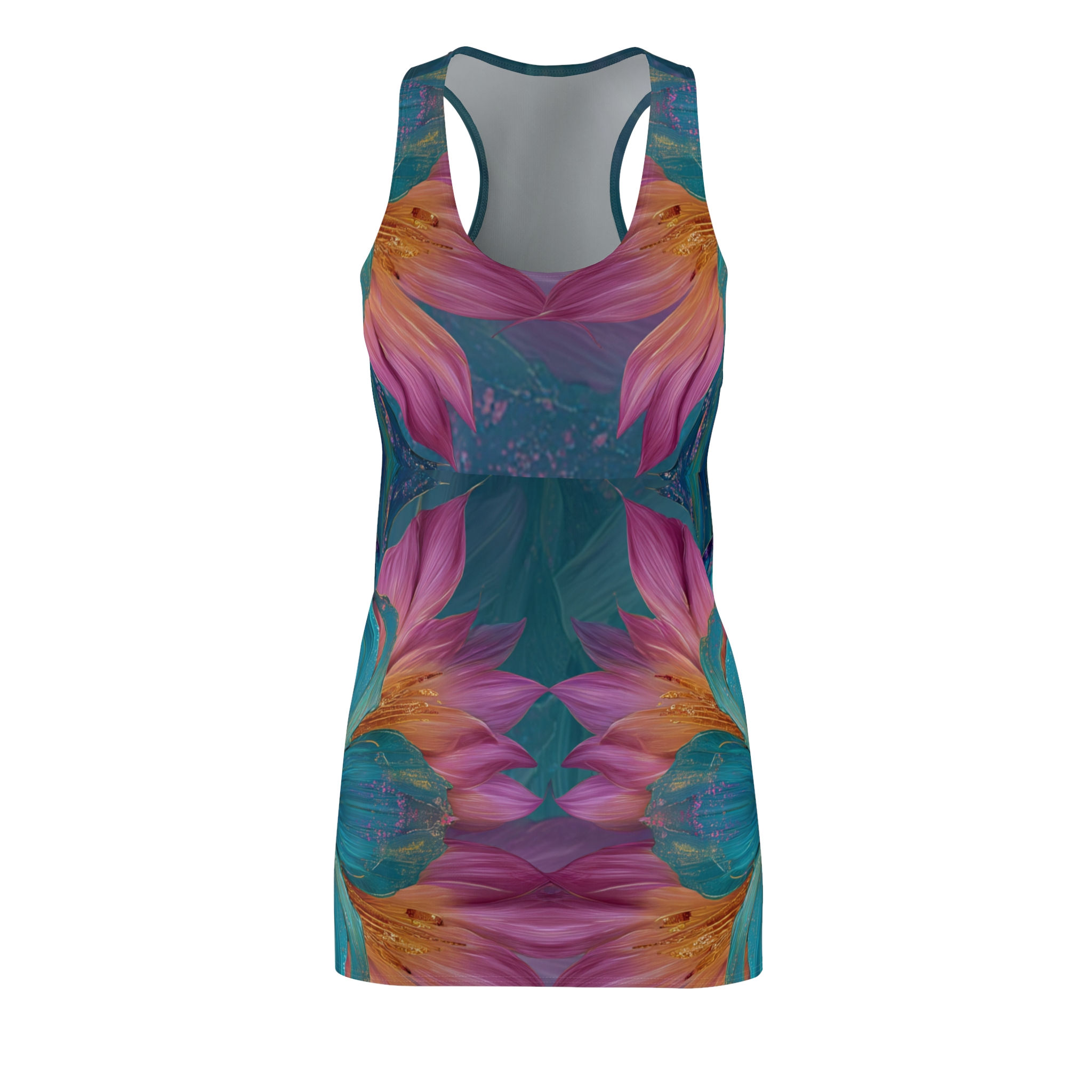 🦋 Whisperwing Garden Women’s Racerback Dress