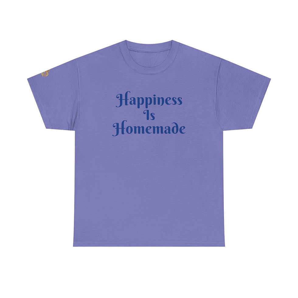 Thumbnail:  Happiness Is Homemade T-shirt from the Café Demure Inspire Collection