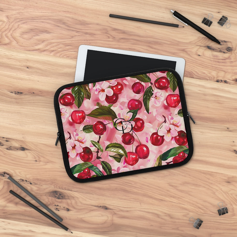 Thumbnail: Cherry Blossom Delight Laptop Sleeve