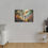 Thumbnail: Heavenly Guardian Angel Canvas - Leading Children to a Garden - Matte Stretched