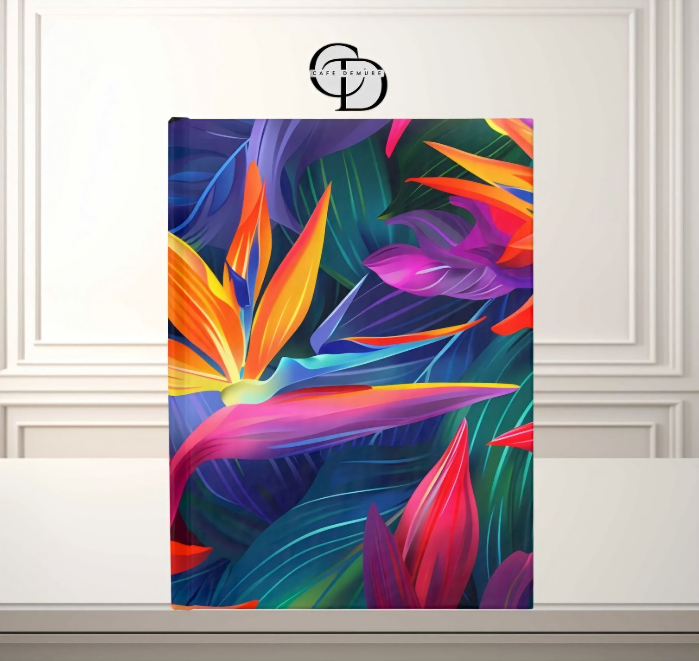 Vibrant Tropical Birds of Paradise Journal - Blank
