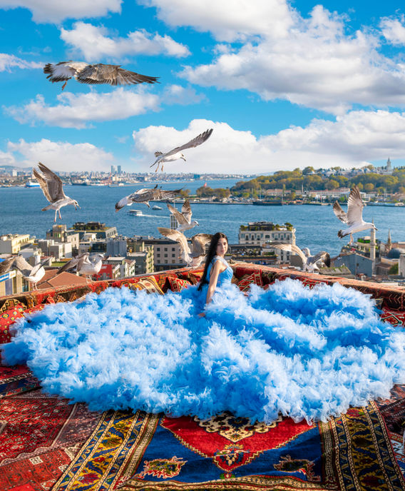 Flying dress Istanbul