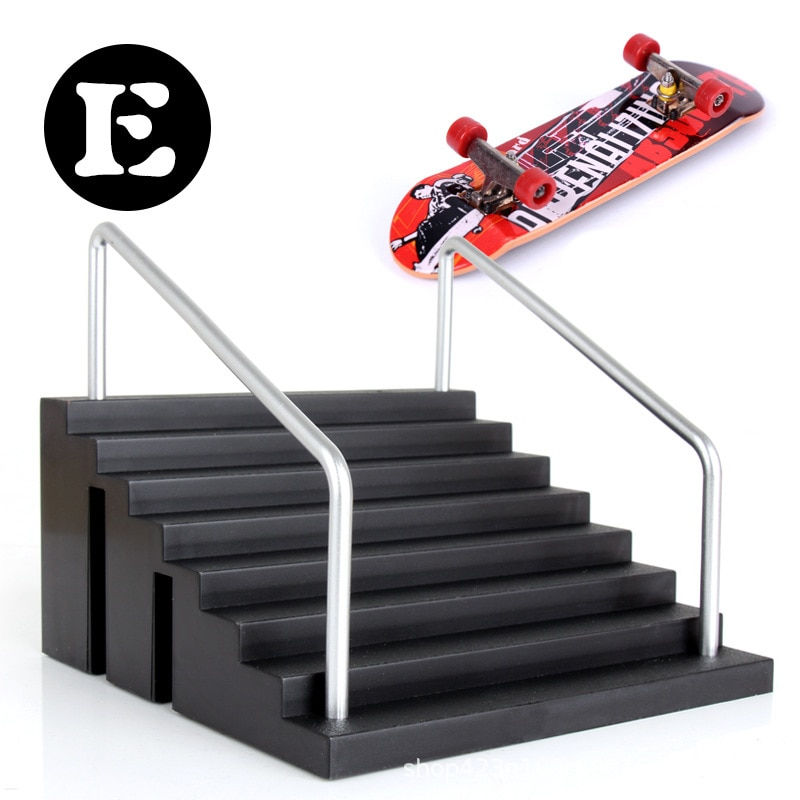 Thumbnail: Finger Skateboards Skate Ramp Parts Set Toy Finger Bike Fingers Training Board