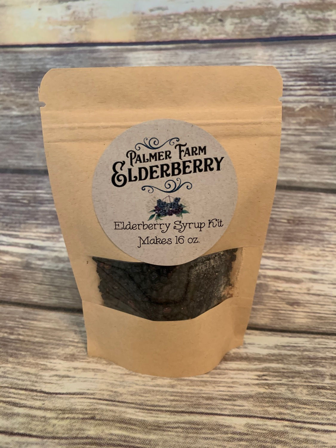 DIY Elderberry Syrup Kit NO CLOVE - 16 oz