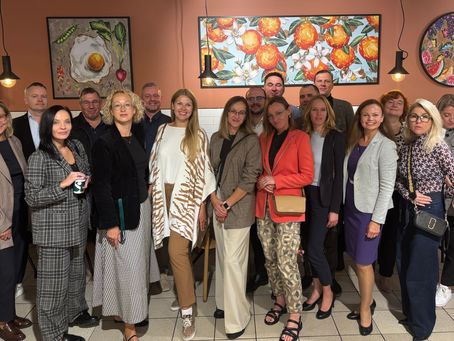 Members visit Stockmann Riga