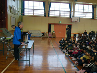 地元小学校から依頼