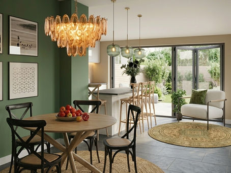 A Kitchen and dining area from a design in Bristol by Bailey&Co