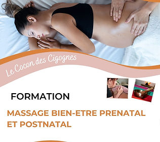 Massage prénatal et postnatal
