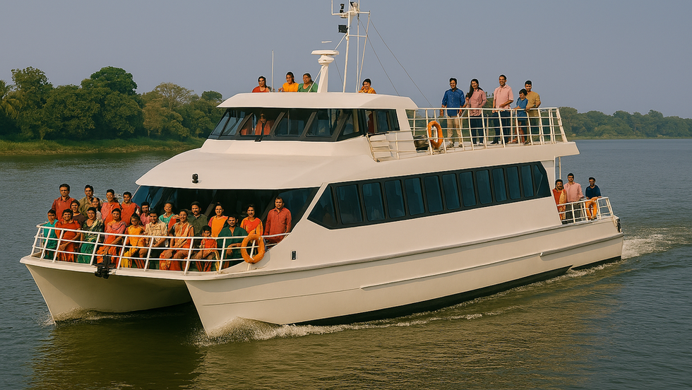India’s first indigenous hydrogen fuel powered passenger vessel began commercial operations 