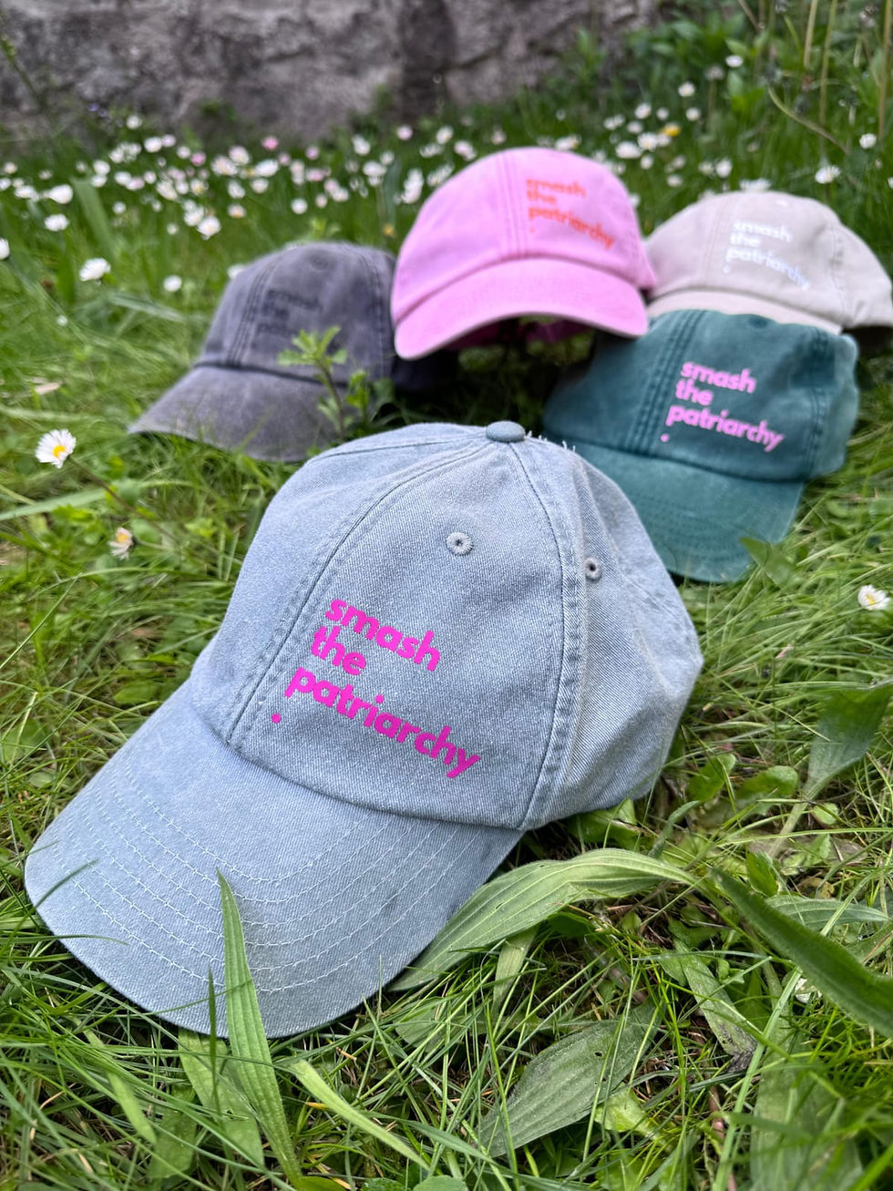 Miniaturbild: 'SMASH' Cap Smash the Patriarchy Patriarchat Feminismus LGBTQIA+ Links Queer Flinta* My Body my Choice Equality Pride