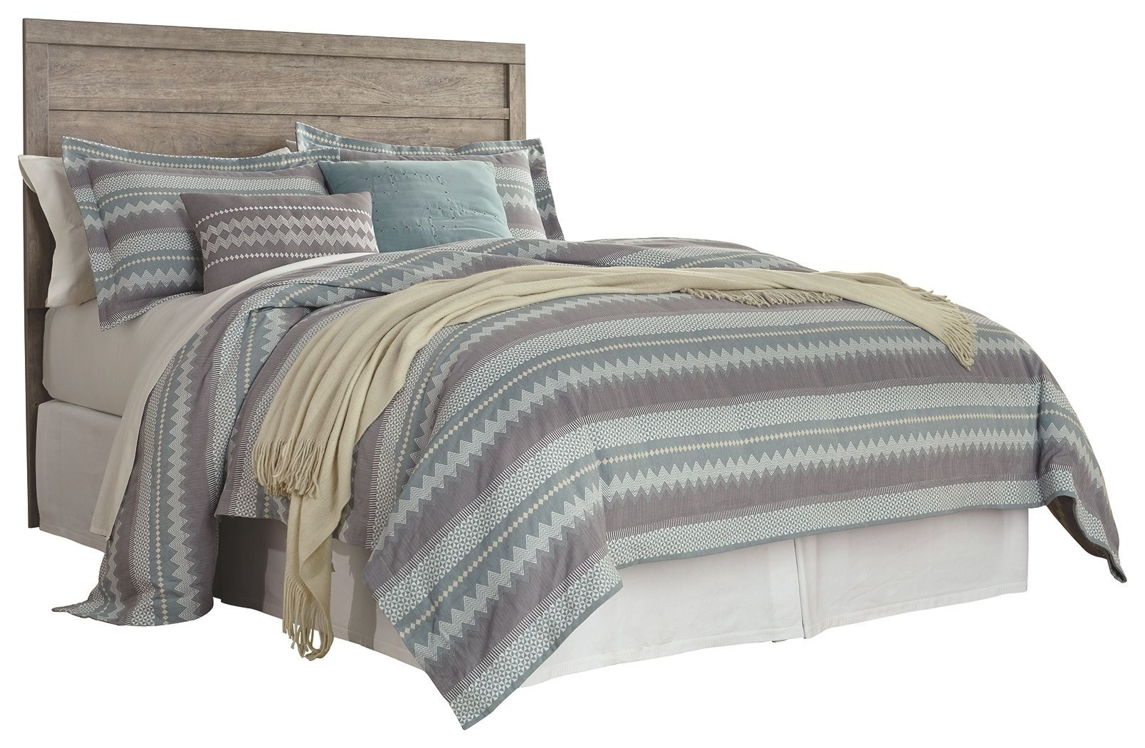 Culverbach - Gray - Queen Panel Headboard