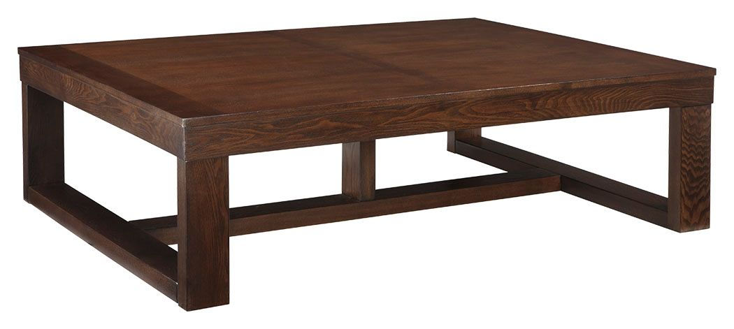 Watson - Dark Brown - Rectangular Cocktail Table